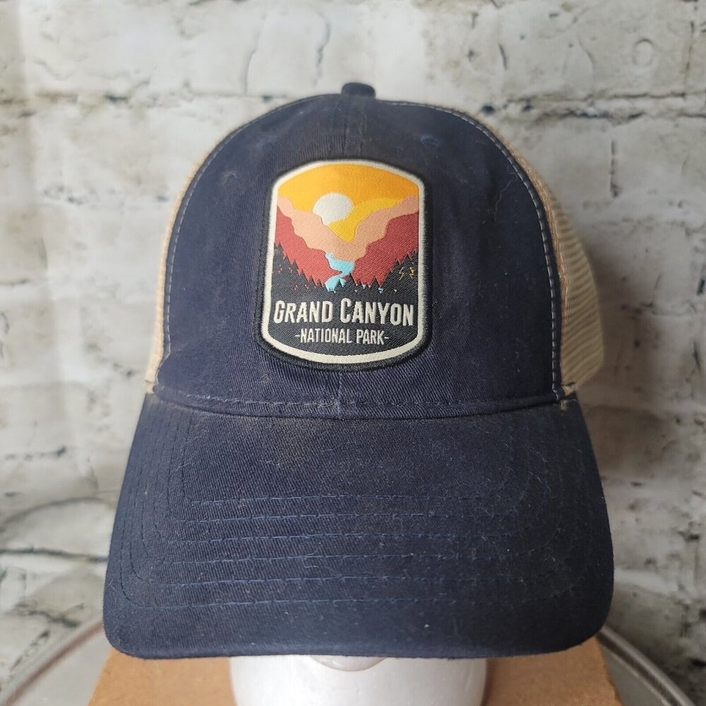 Grand Canyon Snapback Adjustable Hat Cap American National Park Foundation Mesh
